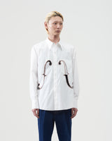 Embroidery Western Shirts – White