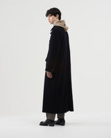 Balmacaan Coat – Black