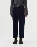 Corduroy Straight Pants – D.Navy