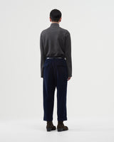 Corduroy Straight Pants – D.Navy