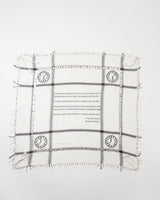 Hand Embroidery Scarf – White