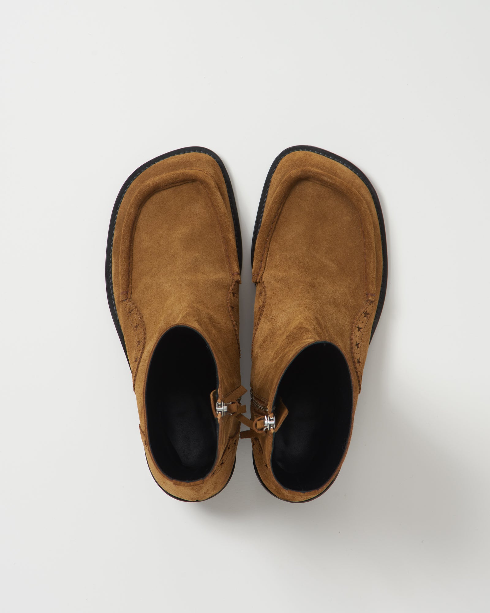 靴 BED j.w. FORD 24SS Square toe boots 43 Square toe Boots – Brown｜BED j.w. FORD Official Website