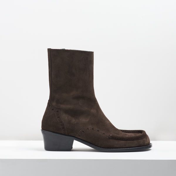 む*た様 BED j.w. FORD ウェスタンブーツ BED J.W. FORD Suede Western Shoes