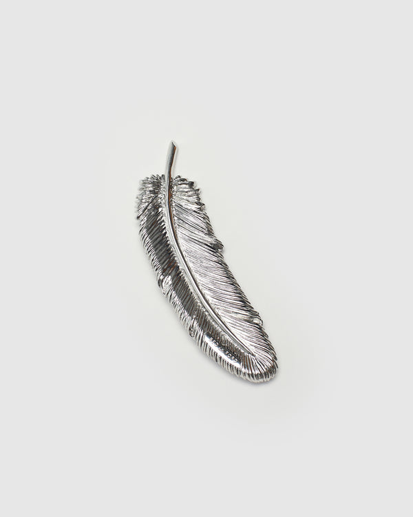 Feather Pin – Silver