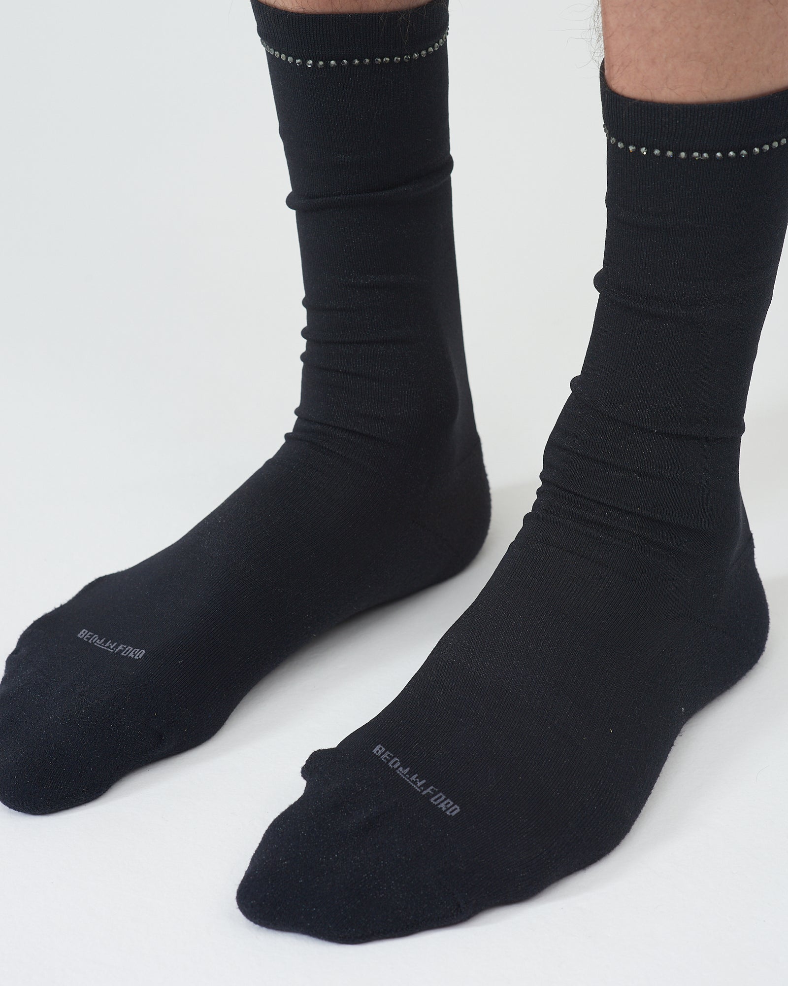 LAD MUSICIAN ROSE TIE ブラック×チャコール　ソックスセット LAD MUSICIAN ROSE TIE ブラック×チャコール ソックスセット