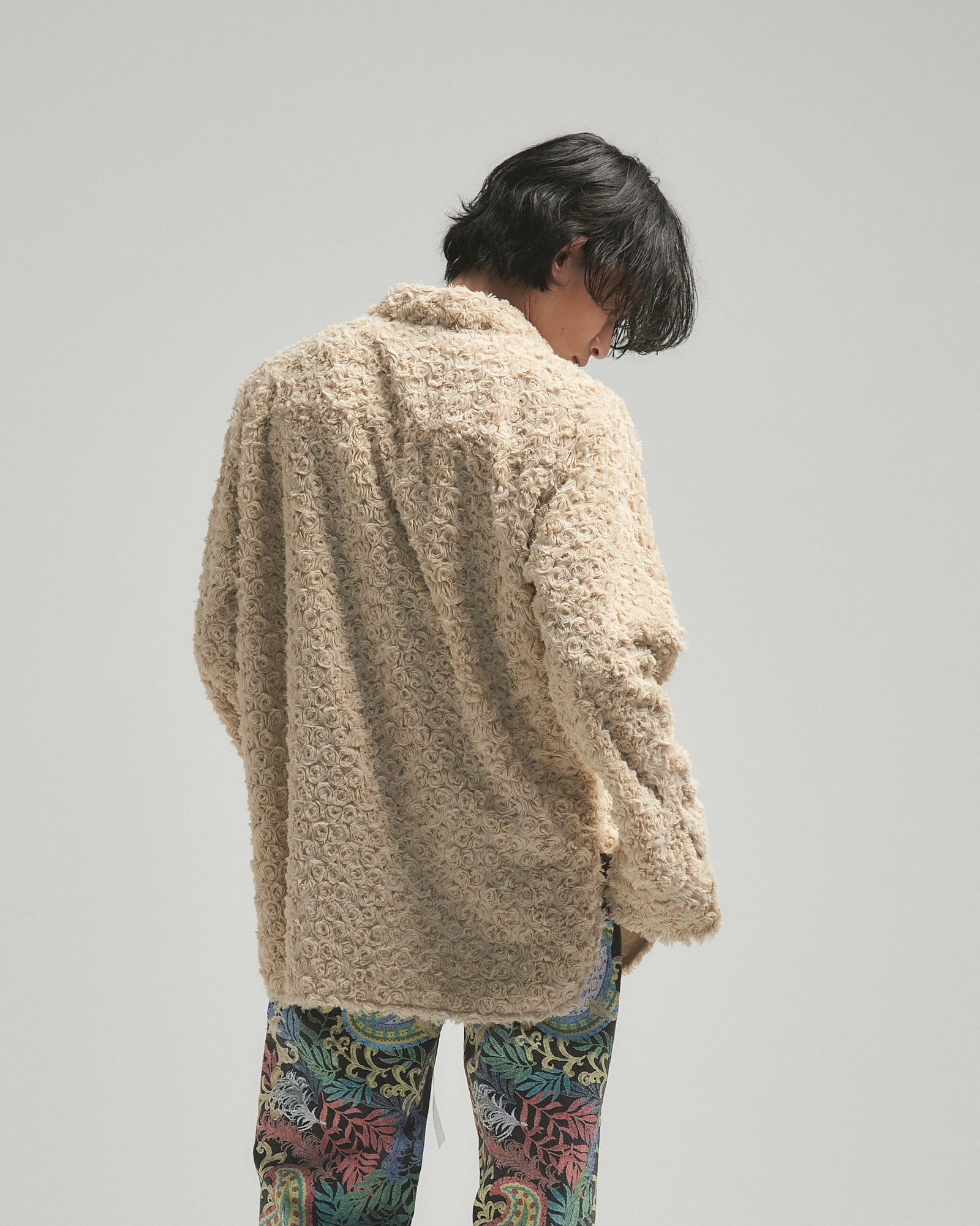 ジャケット・アウター BED J.W. FORD/CollarlessJKTver.2/L.Beige BED J.W. FORD/CollarlessJKTver.2/L.Beige