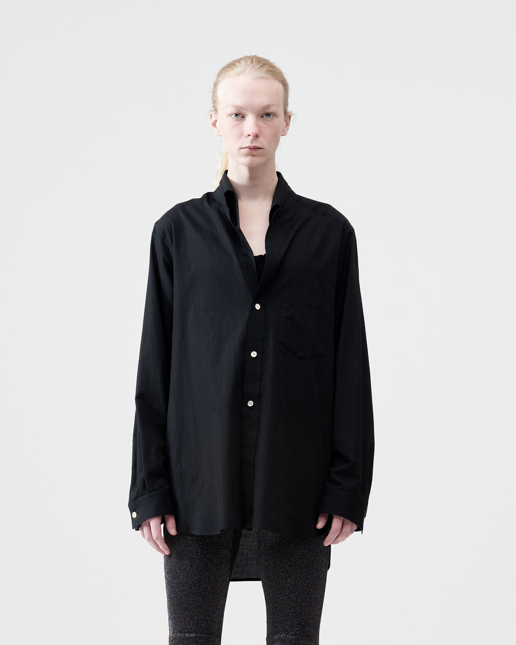 Inversion Collar Shirts ver.1 – Black｜BED j.w. FORD Official Website