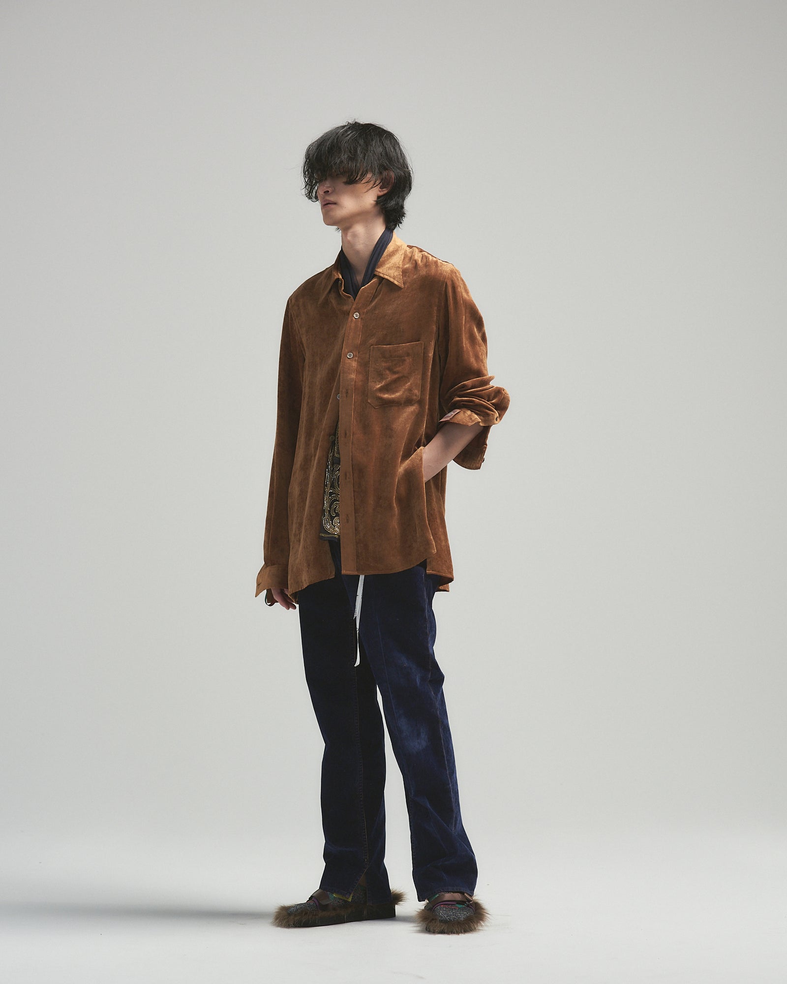 y*。様 BED j.w. FORD ブラウンジャケット BED j.w. FORD Team Jacket(Brown) | bed j.w. ford jacket