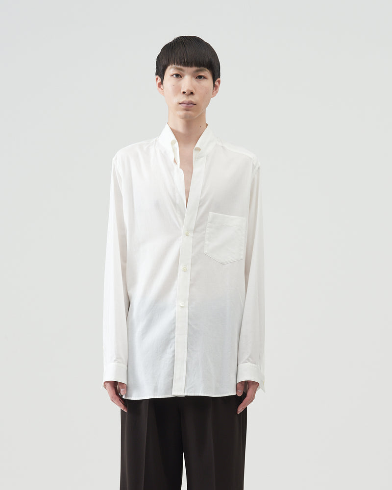 Revers Collar Shirts – White