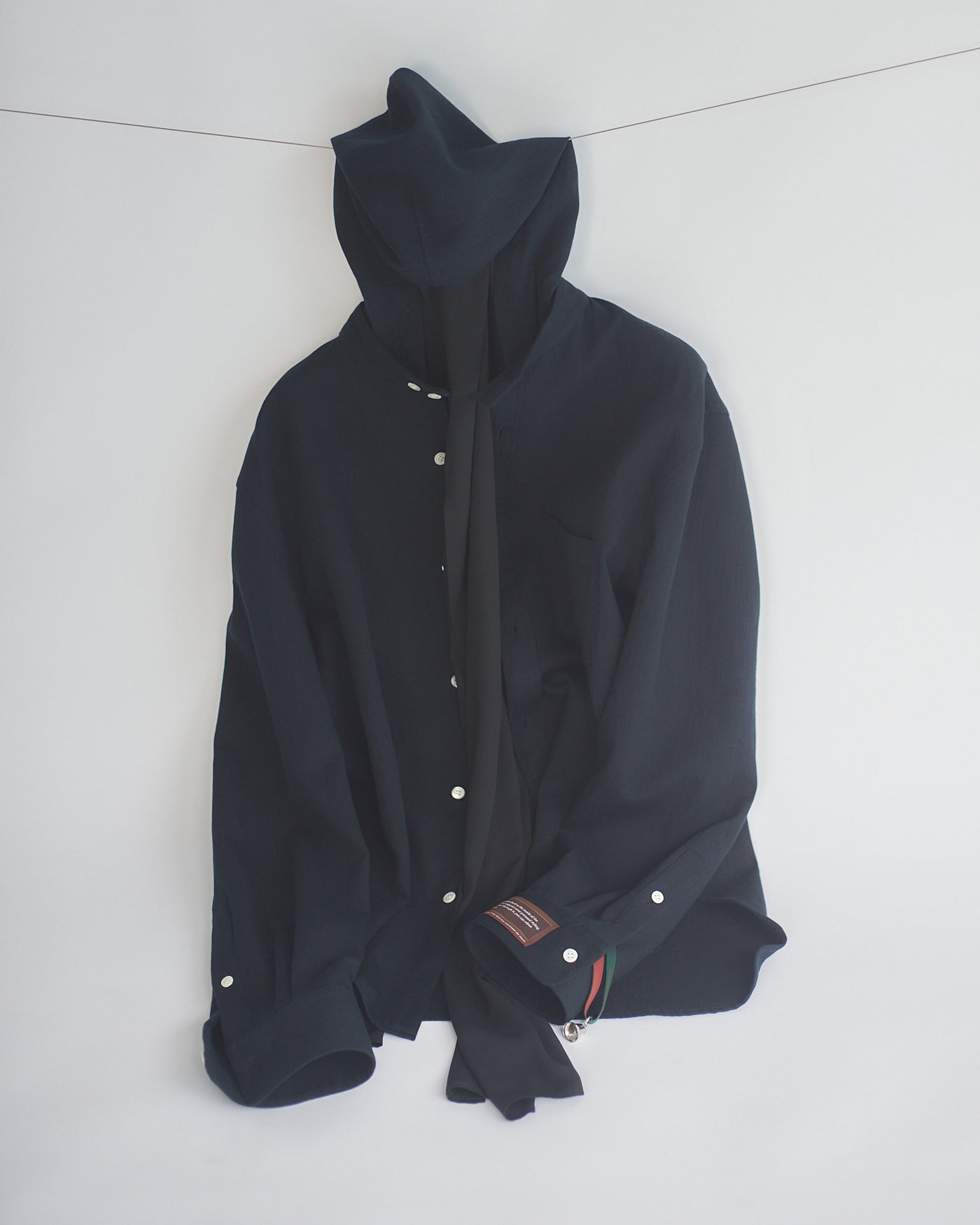 【希少】Bed JW. FORD  ベッドフォードアノラックパーカーシャツ BED j.w. FORD Bleach parka (Navy) | bed j.w. ford parka