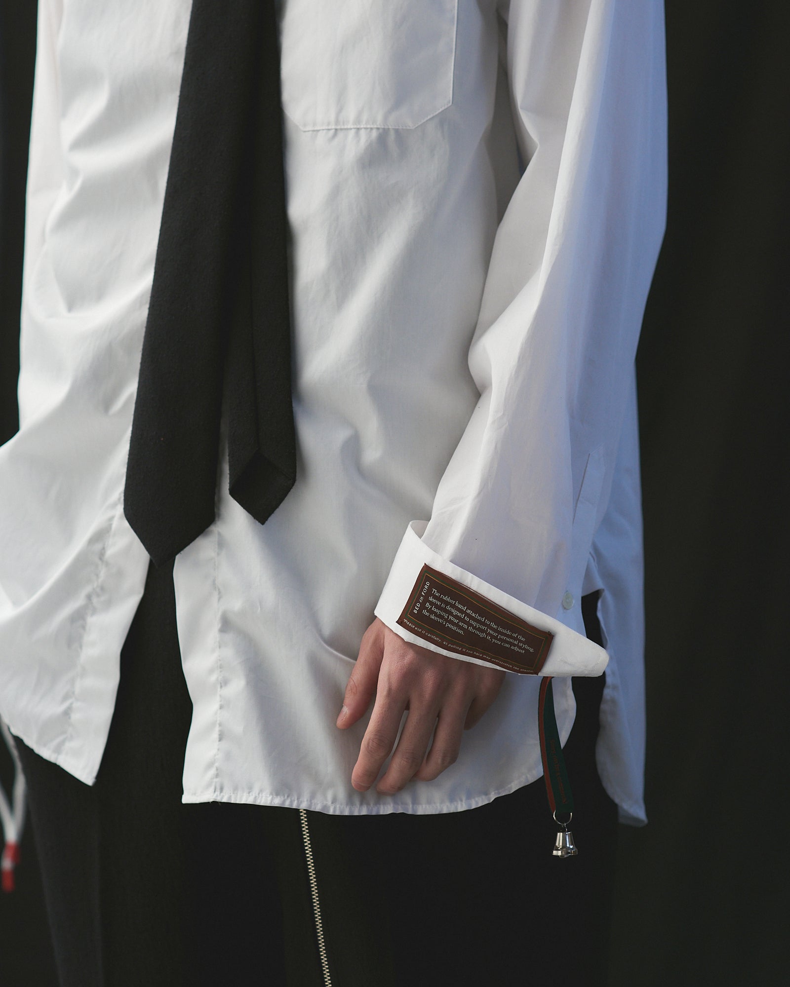 BED J.W. FORD ストゥディオス別注 ホワイト刺繍シャツ BED J.W. FORD ストゥディオス別注 ホワイト刺繍シャツ