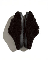BED j.w. FORD × SUBU "Teddy – Black" Boa Sandal｜ベッドフォード × スブ "テディー – ブラック" ボアサンダル