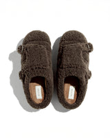 BED j.w. FORD × SUBU "Teddy – Brown" Boa Sandal｜ベッドフォード × スブ "テディー – ブラウン" ボアサンダル