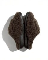 BED j.w. FORD × SUBU "Teddy – Brown" Boa Sandal｜ベッドフォード × スブ "テディー – ブラウン" ボアサンダル