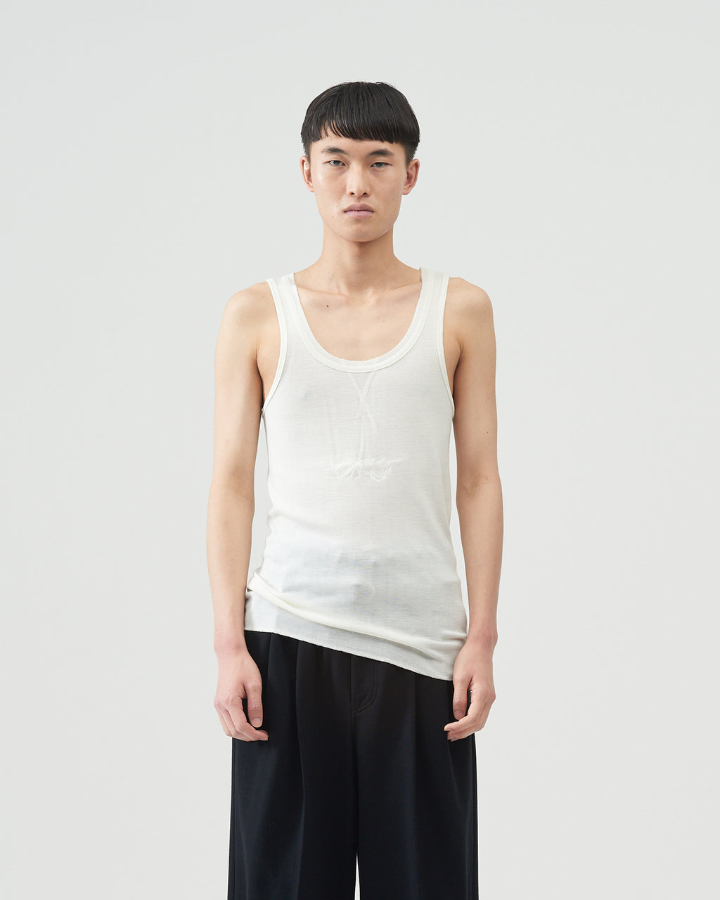 19ss BED J.W. FORD  ベッドフォード デザインタンクトップ 19ss BED J.W. FORD ベッドフォード デザインタンクトップ