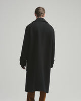 BED j.w. FORD "From Paris – Black" Long Coat｜ベッドフォード "フロム パリ – ブラック" ロングコート メンズモデル着用