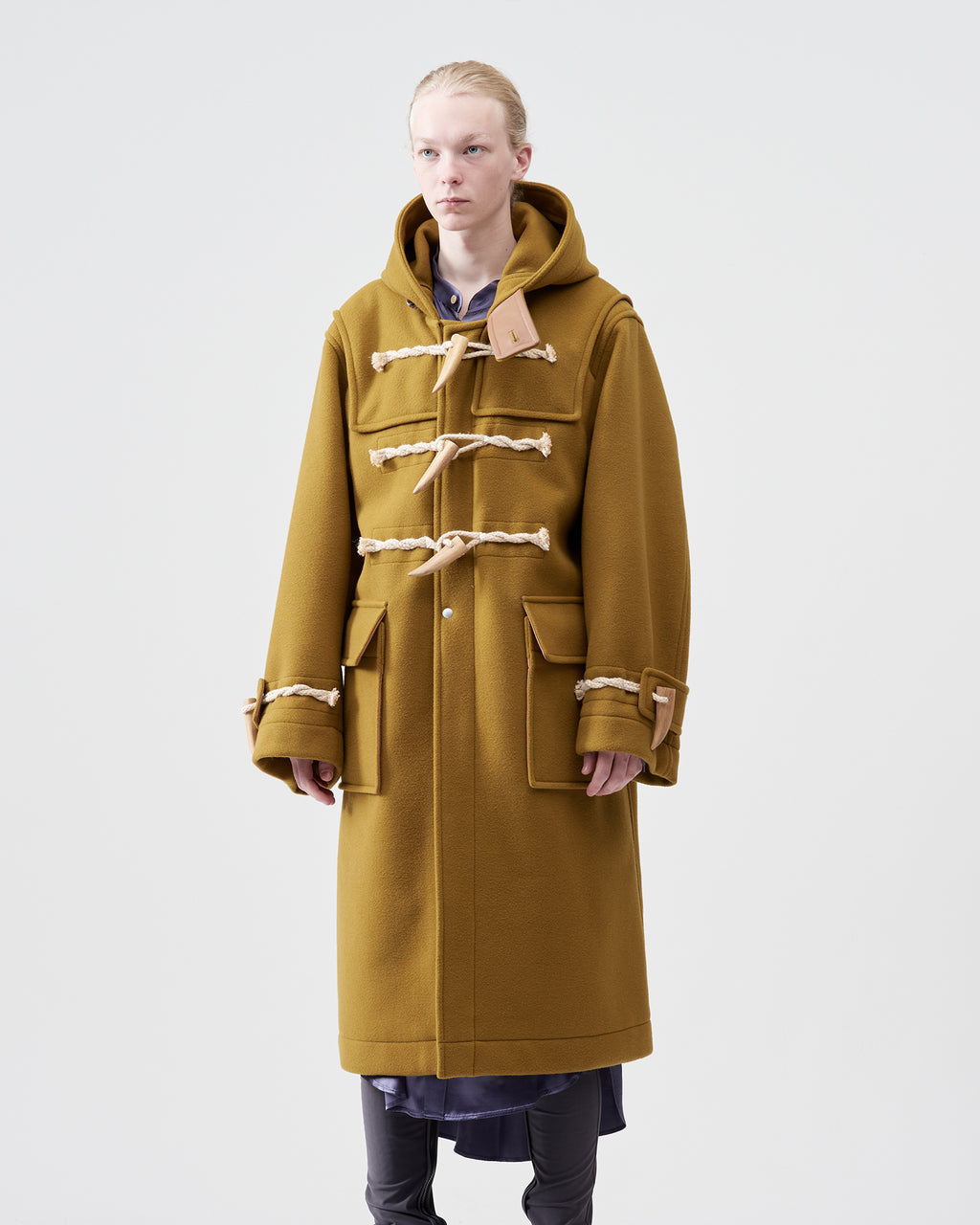 Duffel Coat – Mustard｜BED j.w. FORD Official Website