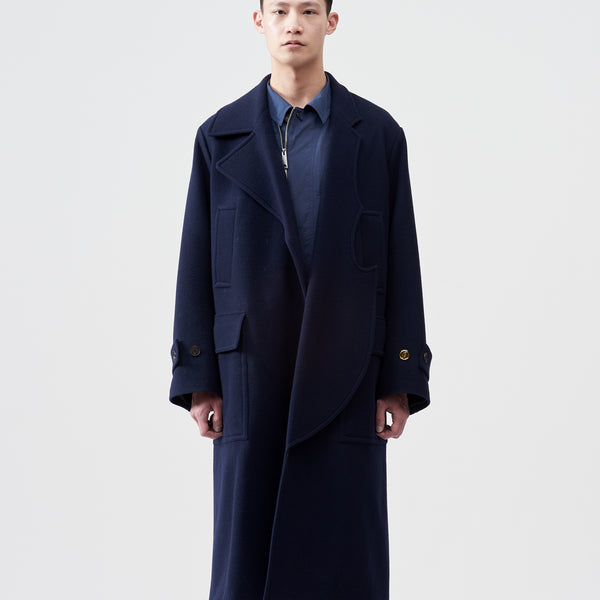 Violin Coat – Navy｜BED j.w. FORD Official Website