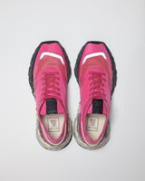 "GEORGE" OG Sole Mix Material Low-top Sneaker - Pink