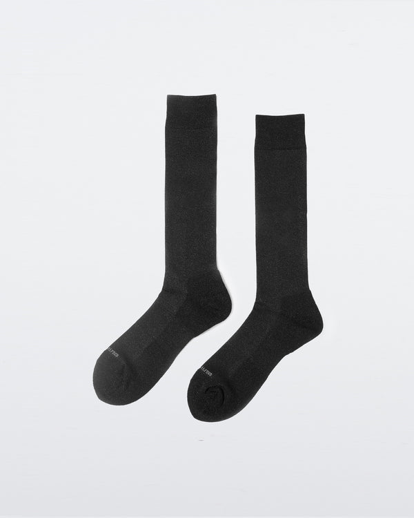 Glitter Long socks – Black