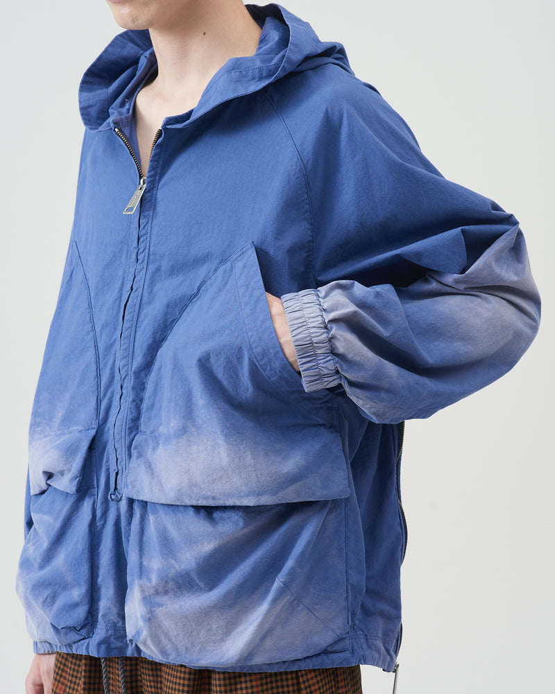 Garment-dye Hooded Shirts – Navy