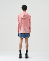 Garment-dye Hooded Shirts – Pink