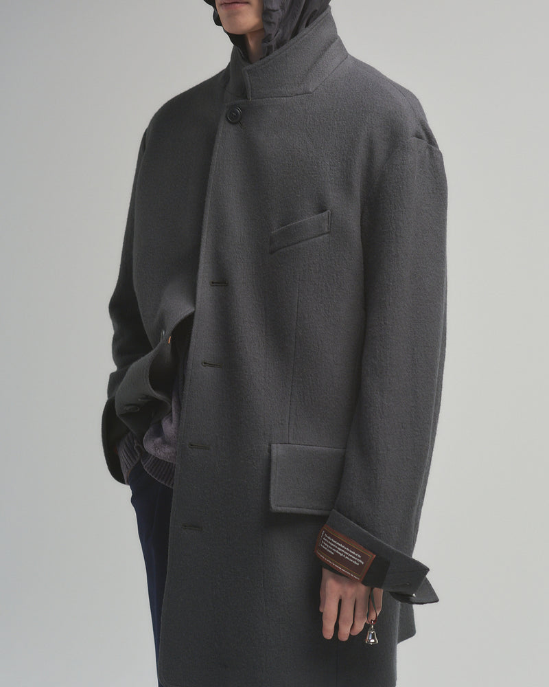 BED j.w. FORD "AE-Jacket – Gray" Middle Jacket｜ベッドフォード "エーイージャケット – グレー" ミドル丈ジャケット メンズモデル着用