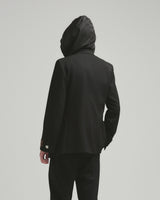 BED j.w. FORD "W – Black" Double Breasted Jacket｜ベッドフォード "ダブル – ブラック" ダブルブレストジャケット メンズモデル着用