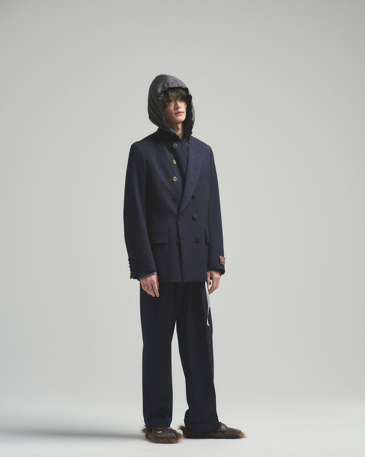 【18SS】 BED J.W. FORD \"Wrap coat.\" 18SS】 BED J.W. FORD 