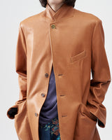 Leather Jacket – Camel