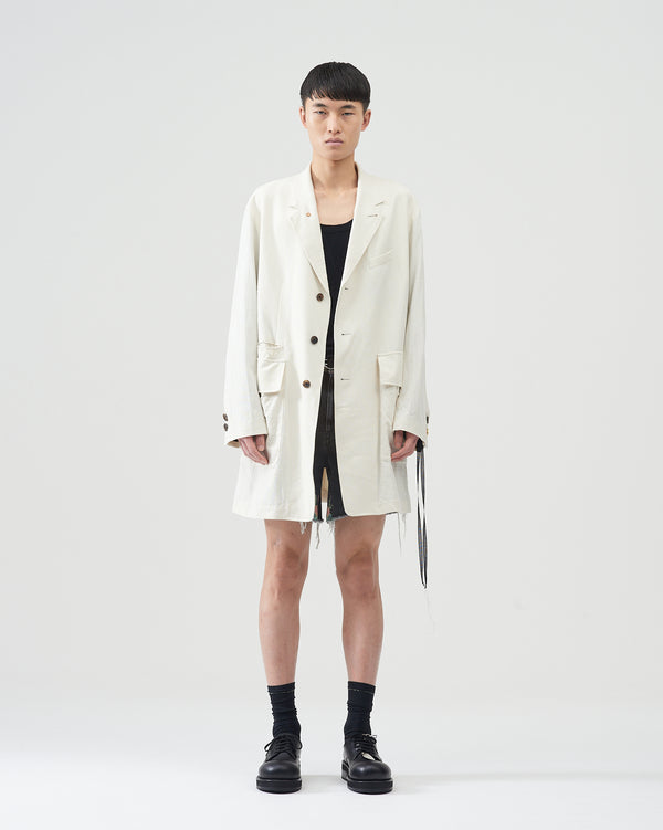 Cotton Silk Pilling Jacket – Natural