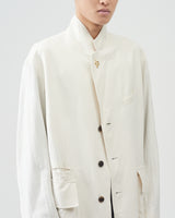 Cotton Silk Pilling Jacket – Natural