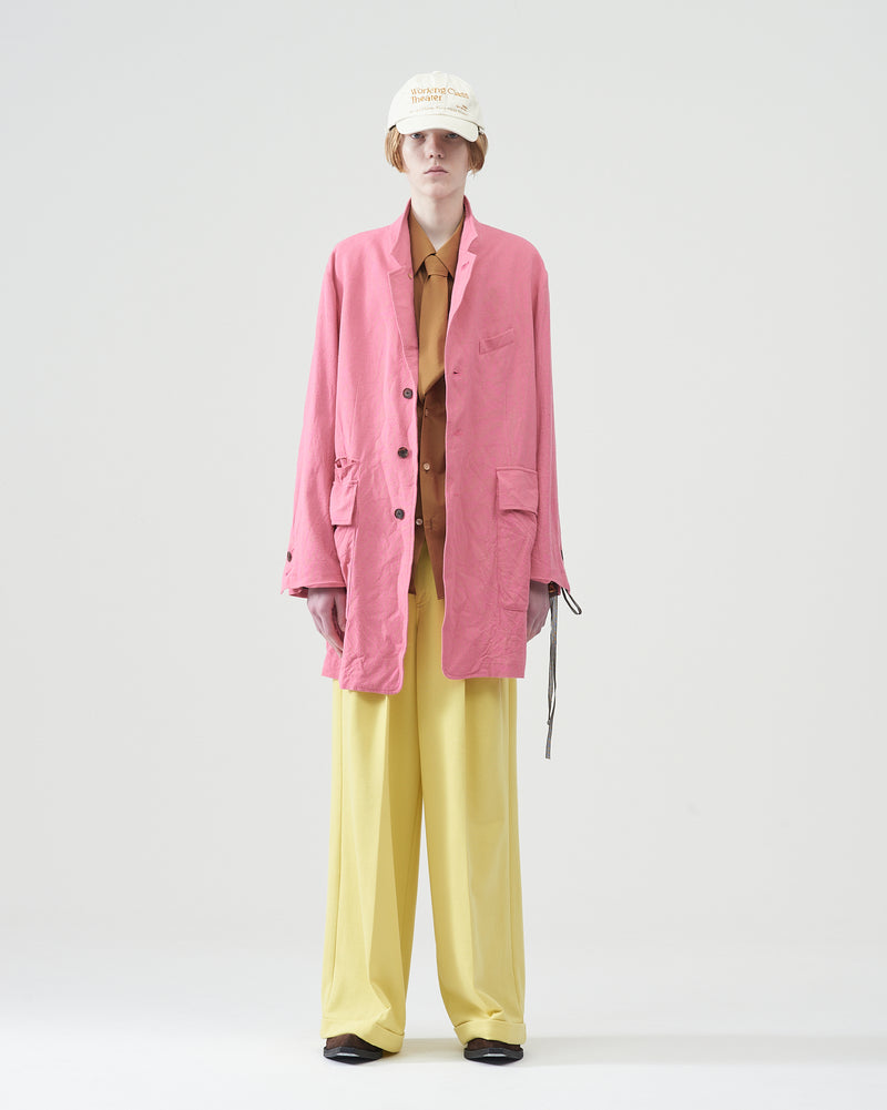 Cotton Silk Pilling Jacket – Pink