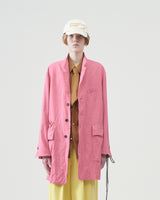 Cotton Silk Pilling Jacket – Pink