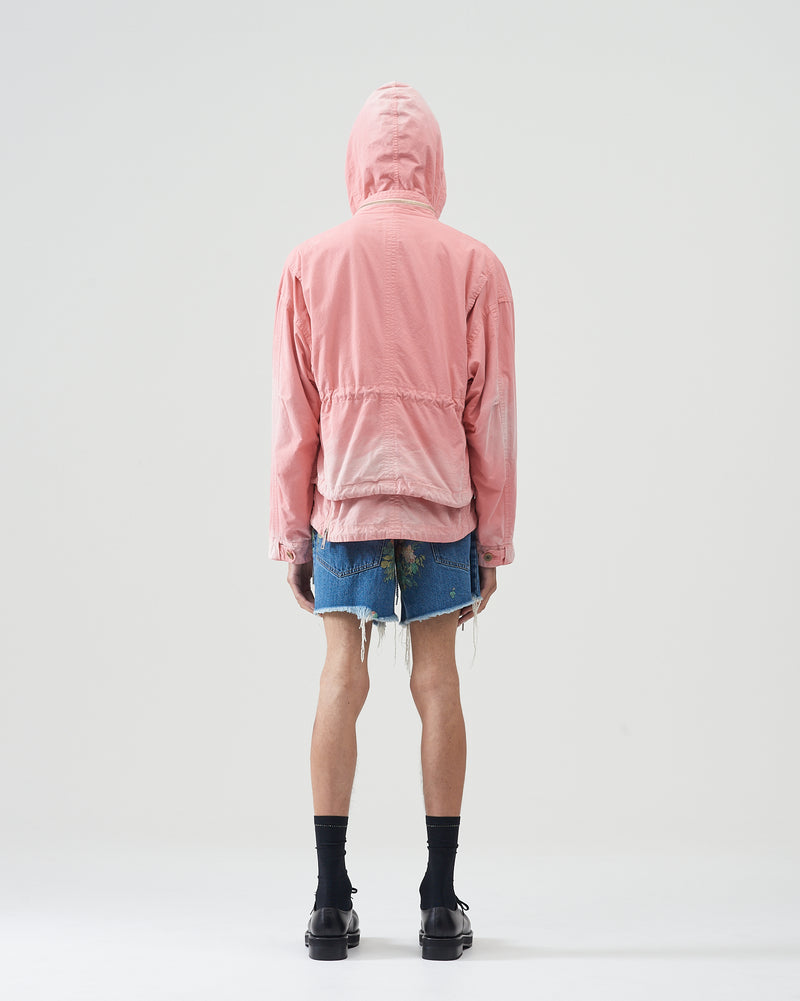 Garment-dye Cropped M-65 – Pink