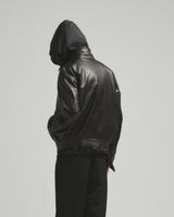 BED j.w. FORD "(R) – Black” Leather Blouson｜ベッドフォード "アール – ブラック” レザーブルゾン メンズモデル着用