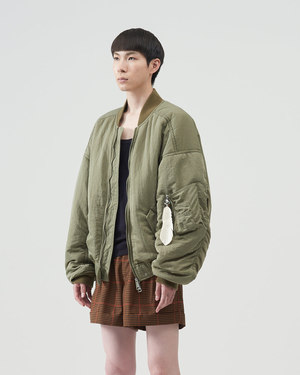 Bomber Jacket – Olive｜BED j.w. FORD Official Website