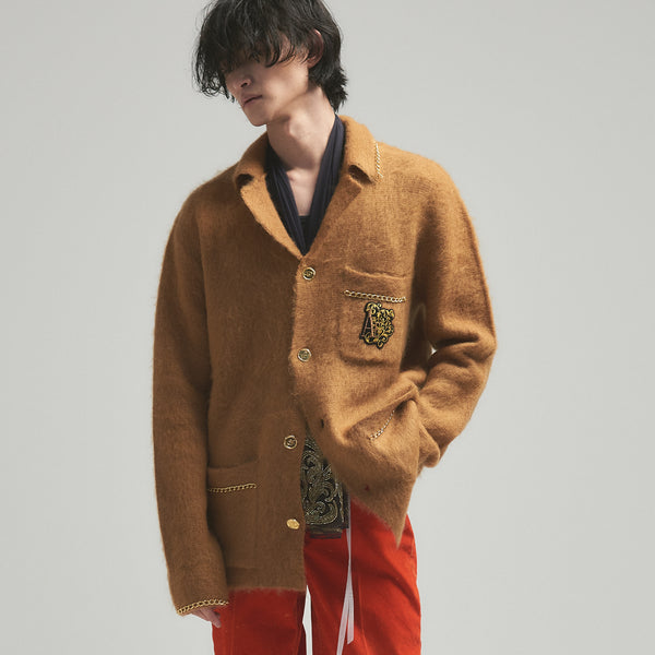 C-open collar – Brown｜BED j.w. FORD Official Website