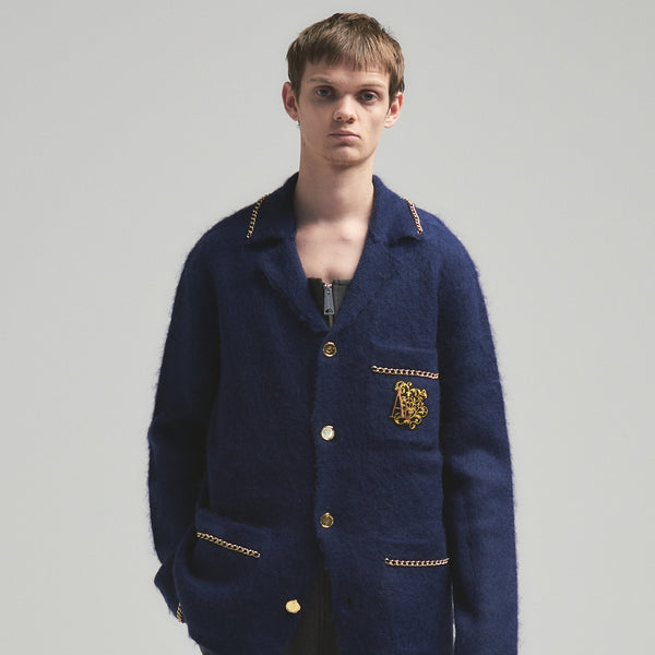 C-open collar – Navy｜BED j.w. FORD Official Website