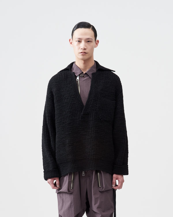 Skipper Knit – Black