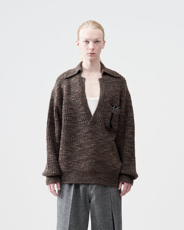 Skipper Knit – Brown