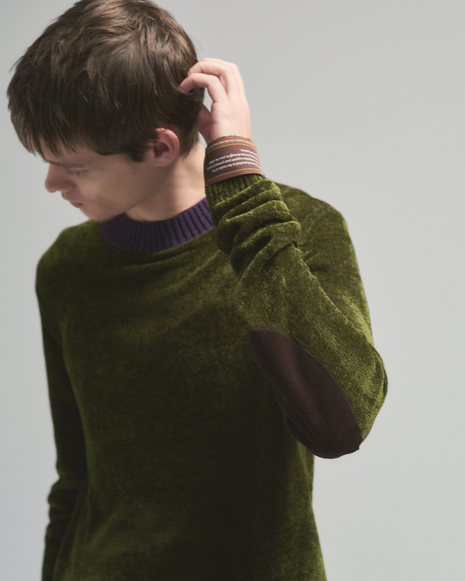 Long long sleeve – Khaki｜BED j.w. FORD Official Website