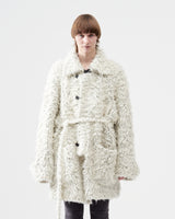 Monster Knit Blouson – White