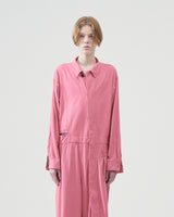 Cotton Silk Pilling Coveralls – Pink