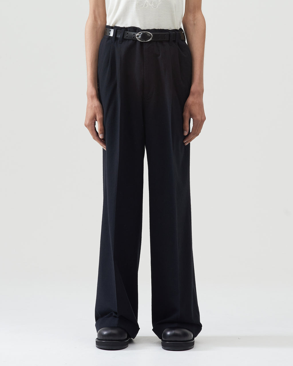 E0638S 美品 BED J.W. FORD パンツ：0 ブラック BED J.W. FORD(ベッドフォード)のCargo Pants BLACKの通販