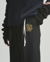 BED j.w. FORD "(Team) One – Black” Wool Slacks｜ベッドフォード “(チーム)ワン – ブラック” ウールスラックス メンズモデル着用