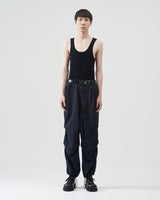 Nylon Parachute Pants – Black