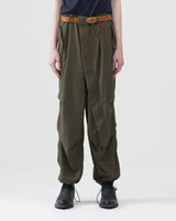 Nylon Parachute Pants – Olive