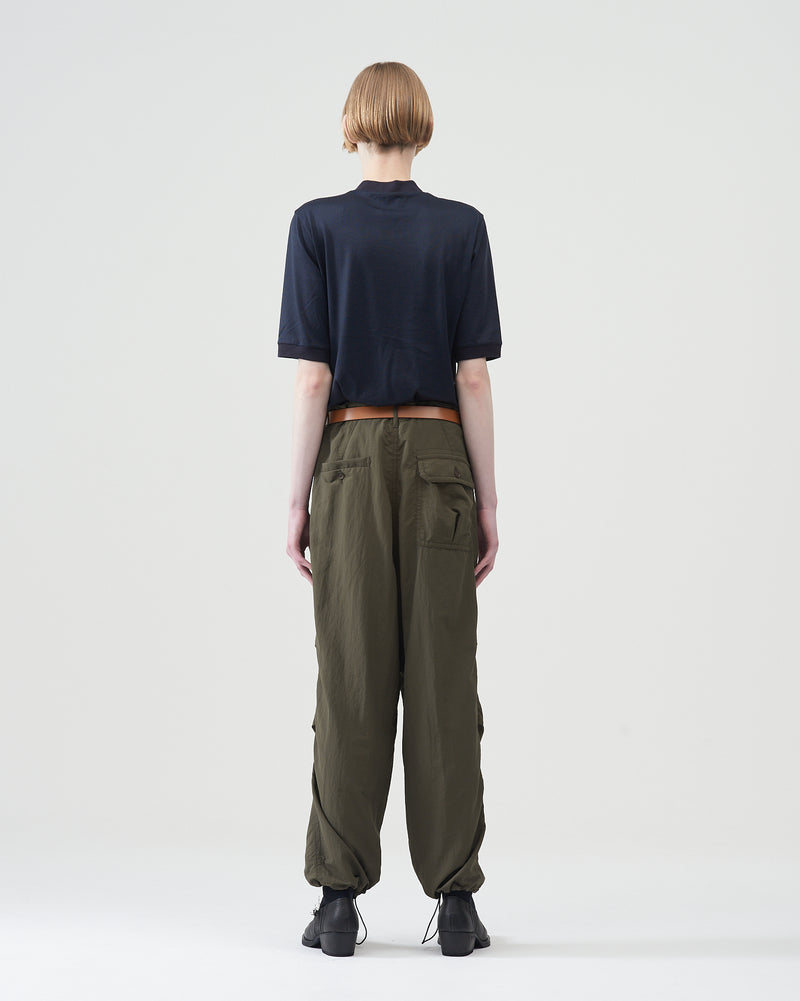 Nylon Parachute Pants – Olive