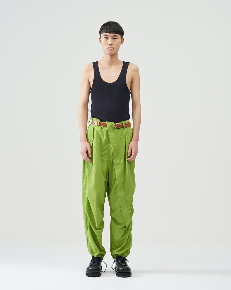 Nylon Parachute Pants – Pistachio